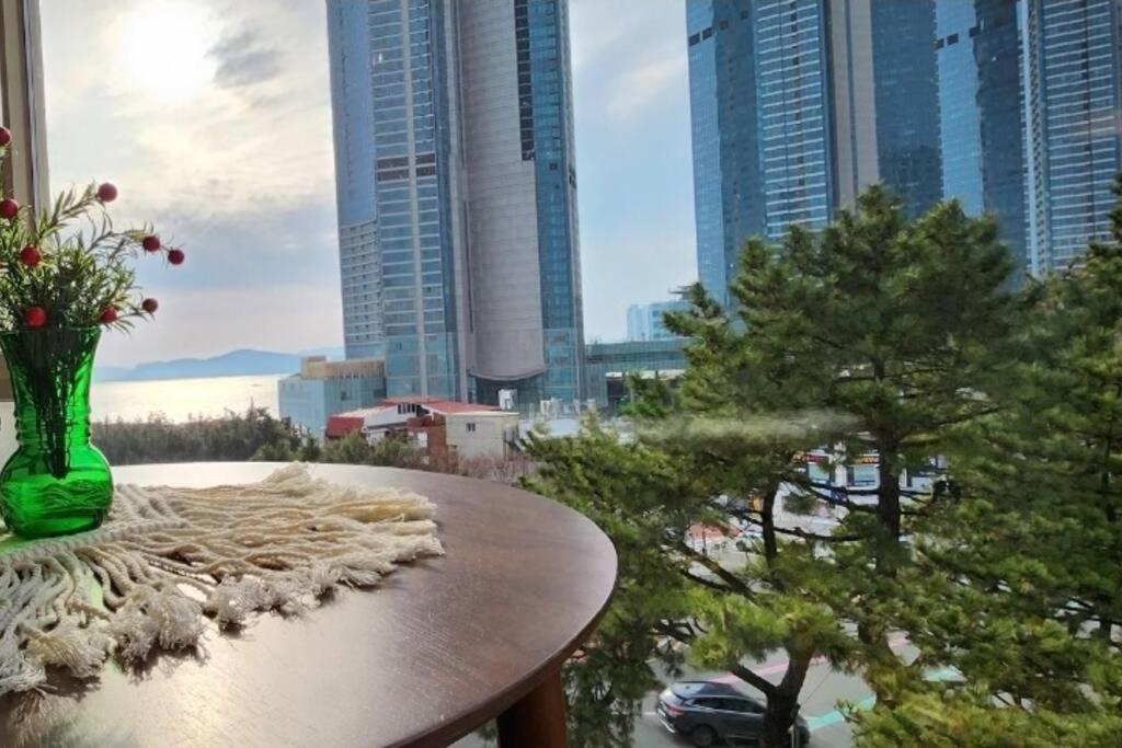 Ferienwohnung Mipoblues Haeundae Busan Exterior foto